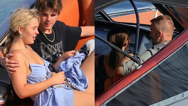 哈珀·贝克汉姆|贝克汉姆一家出海度假！囧三亲女友秀恩爱，小七害羞低头不敢看