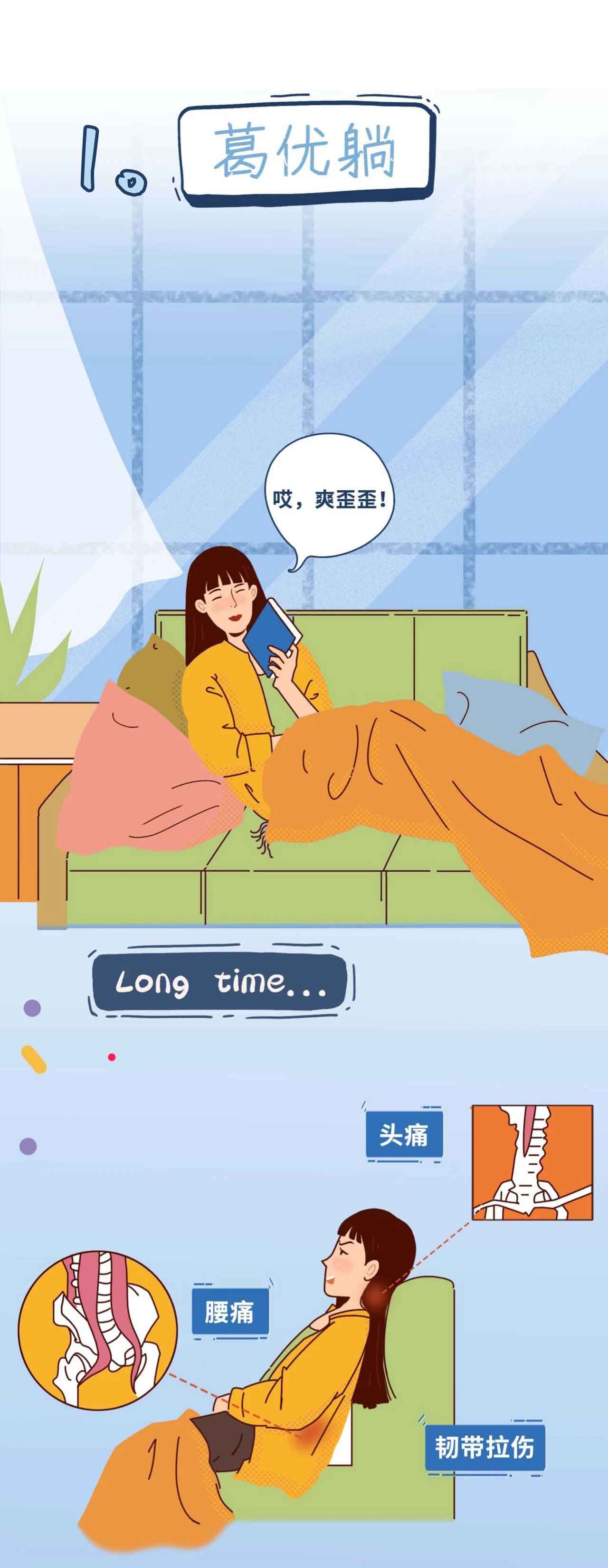 |女人最讨厌的姿势TOP10(漫画)