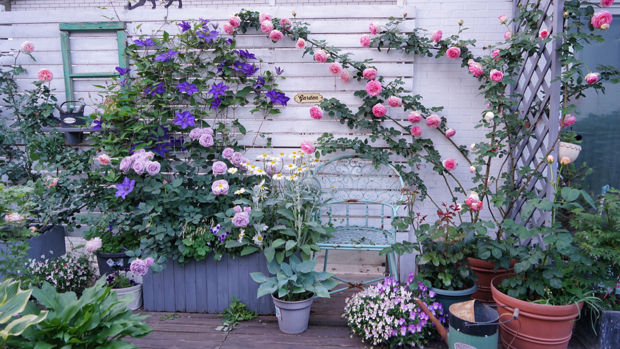 35㎡楼顶露台，亲手打造空中小花园，这才是顶楼的正确打开方式