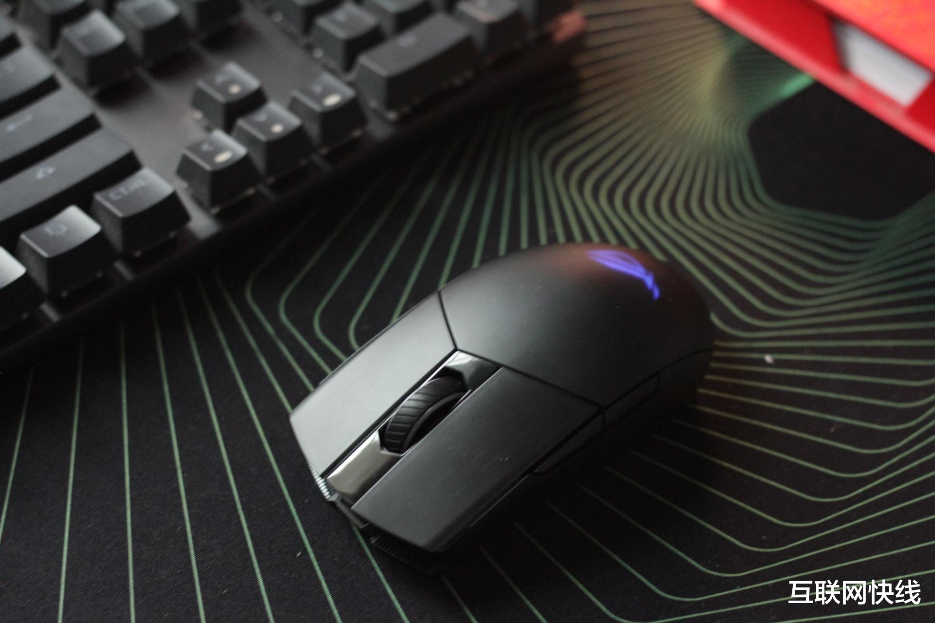 鼠标|是不是王者无所谓,信仰不能少,ROG败家之眼影刃2上手