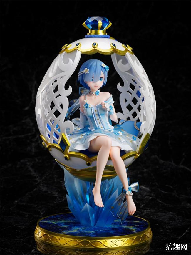 蕾姆|潮趣：《Re：从零开始的异世界生活》蕾姆 蛋雕艺术Ver.1/7手办