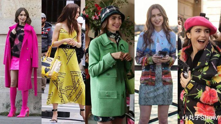 莉莉·柯林斯|莉莉·柯林斯高调亮相活动，水蓝色短裙大秀美腿，咧嘴一笑美翻了