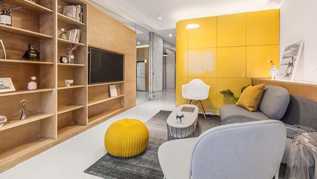 32岁小伙在上海买下40㎡“老破小”，功能区旋转10°，多出8㎡空间