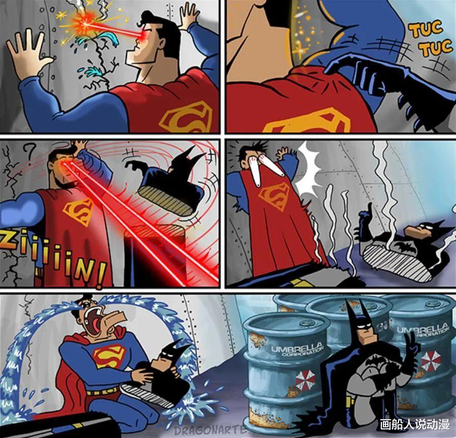 漫威|漫威DC搞笑漫画，蝙蝠侠和超人比赛射飞镖，闪电侠：你们礼貌吗？