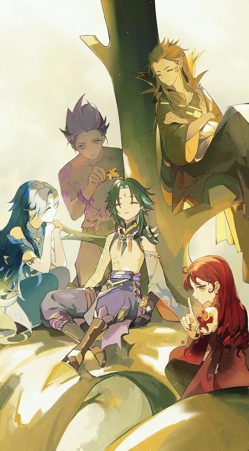 同人|原神：水夜叉太受欢迎，刚出来就有同人图了