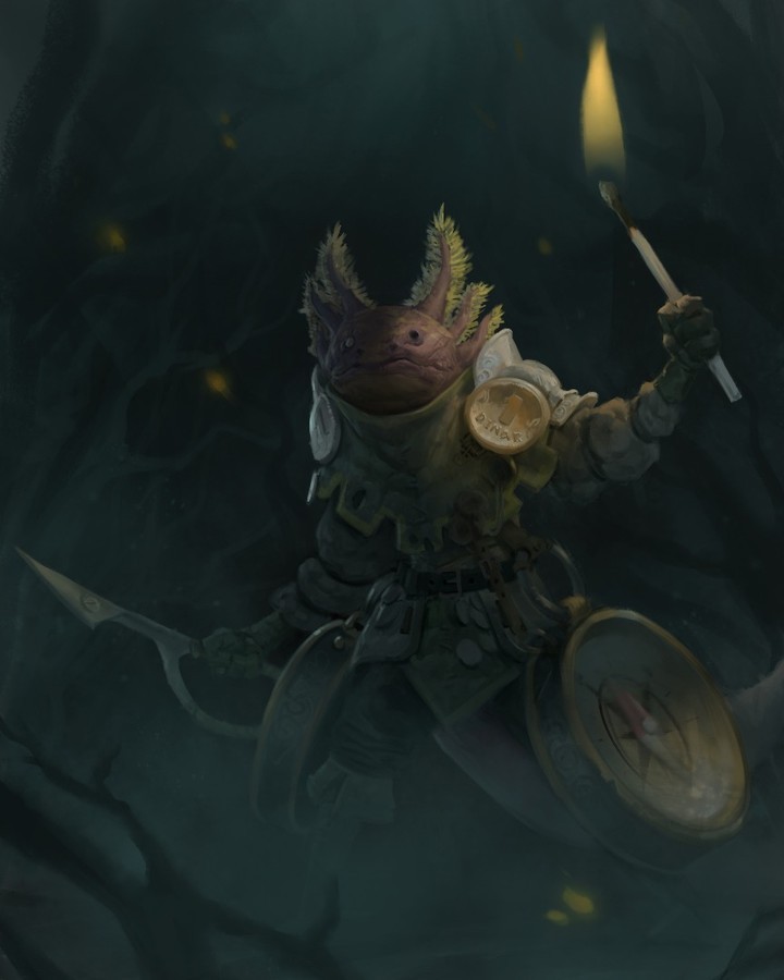 acgn漫评|高度写实的欧美卡通风格人物插画，暖色系的色彩丰富饱满