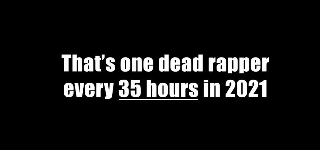 过去两年有340位rapper死于枪杀