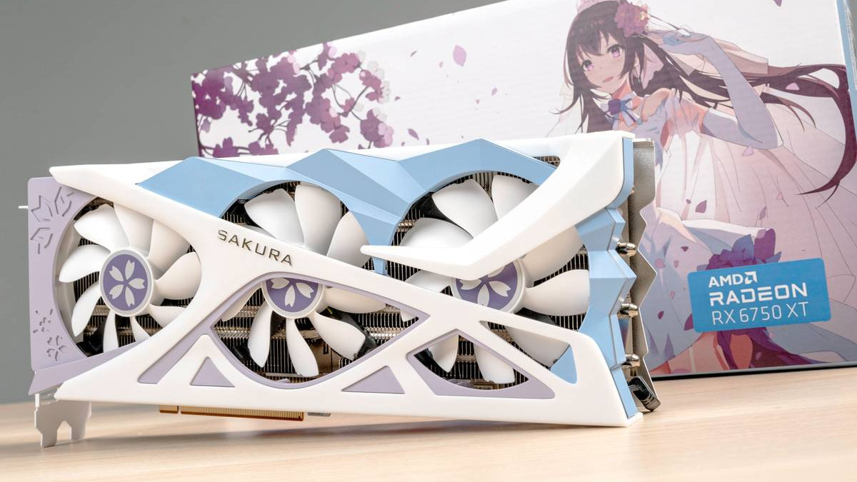 主板|2K游戏画质新巅峰，盈通RX 6750XT樱瞳花嫁纪念版体验