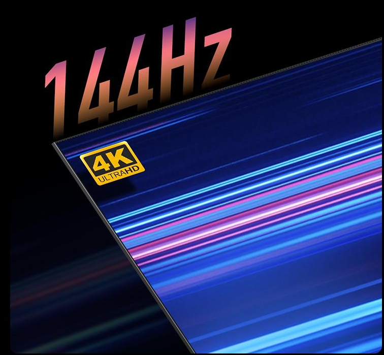 TCL|年轻人的第一台真高刷电视T7E: 行业最高配全通道4K 144Hz真高刷