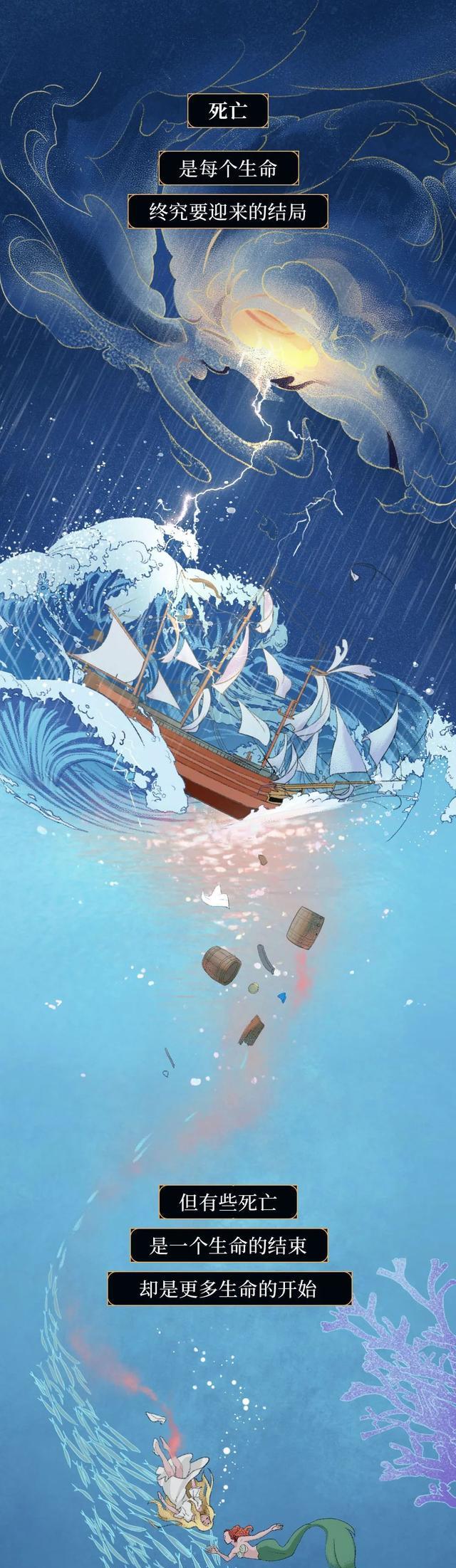 鲸鱼|“抹香鲸”死后,尸体会经历什么?漫画诠释:一鲸落,万物生!