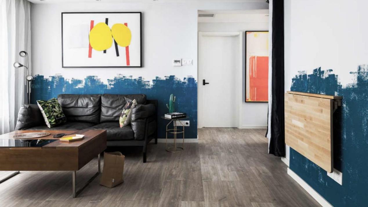 打造80㎡油画一般的家，处处都可以享受自由的轻抚，浪漫美好