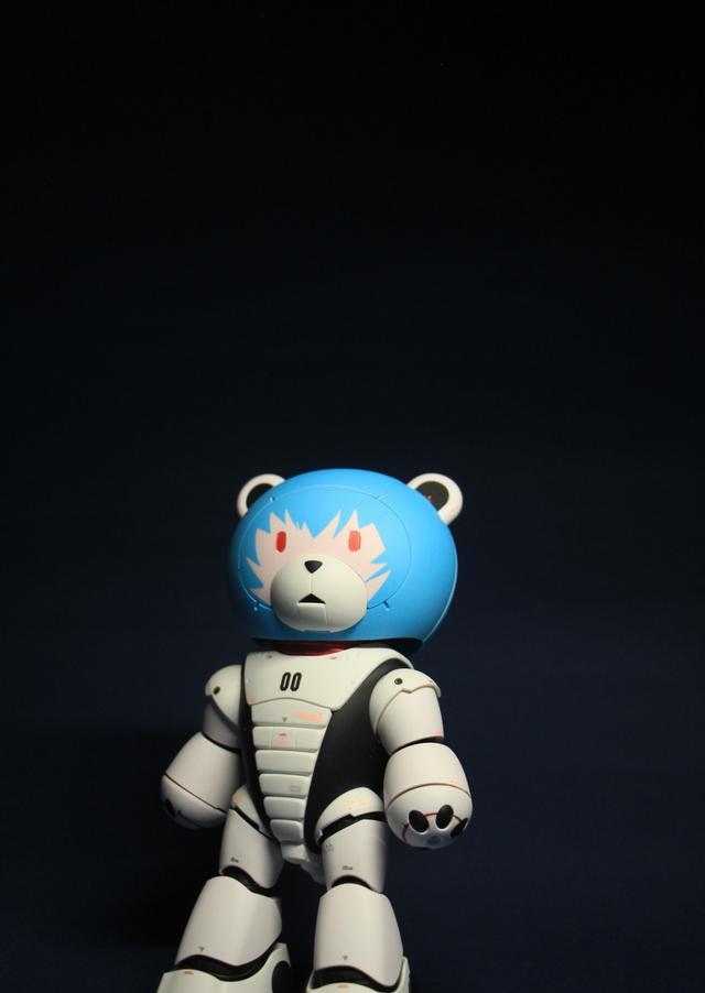 高达|EVA新剧场版《序》绫波丽涂装机动战士高达熊霸