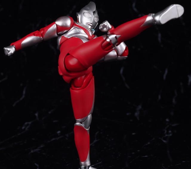 迪迦·奥特曼|迪迦奥特曼强力型真骨雕玩具实物涂装靠谱身形健壮的男神迪迦