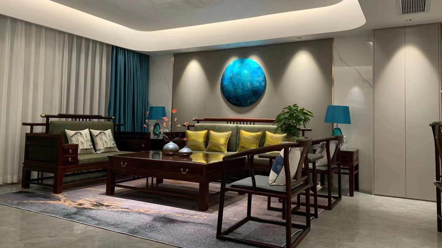 新中式家居质朴无华，却饱含风霜和故事