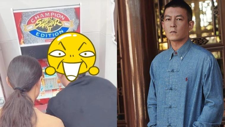 陈冠希|陈冠希和老婆玩游戏被捕捉，头发稀疏中间位头皮显见疑颓头！