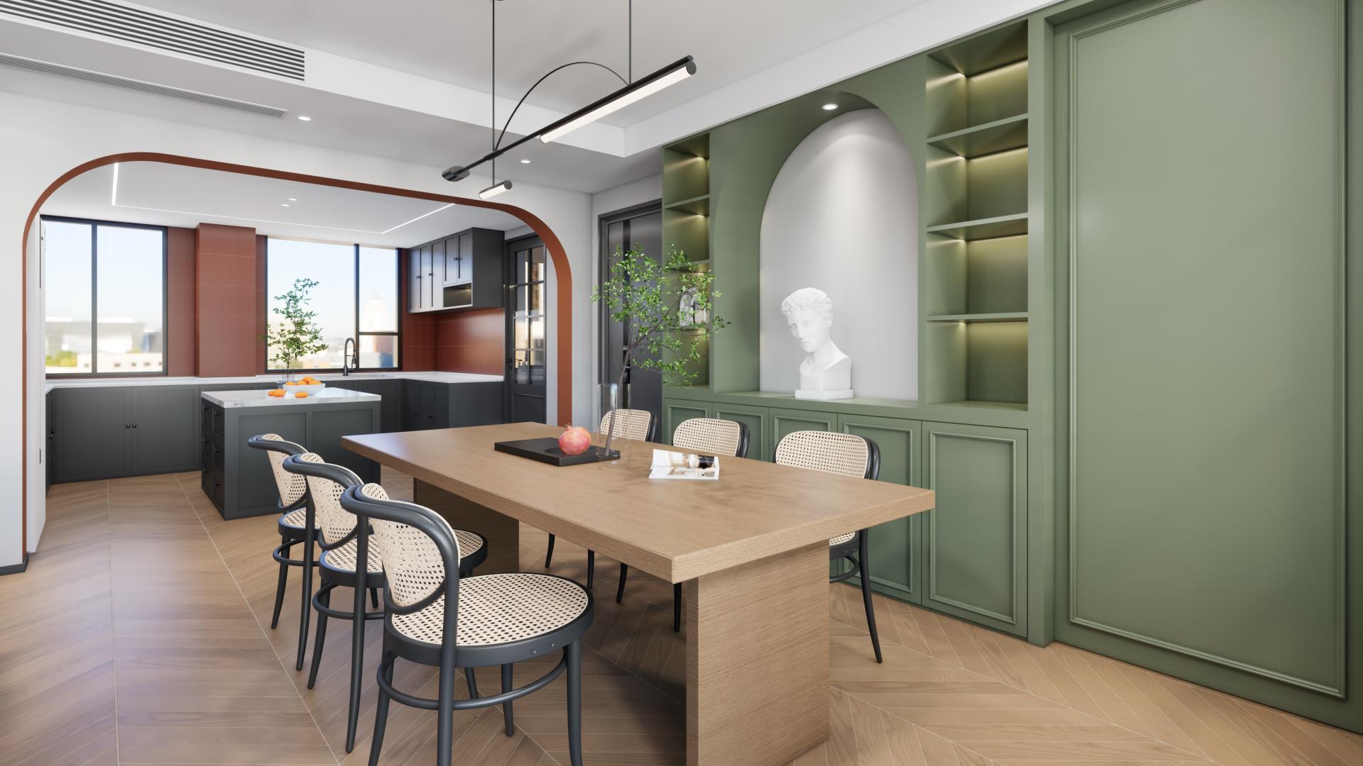 改后146㎡，用复古风留下时光