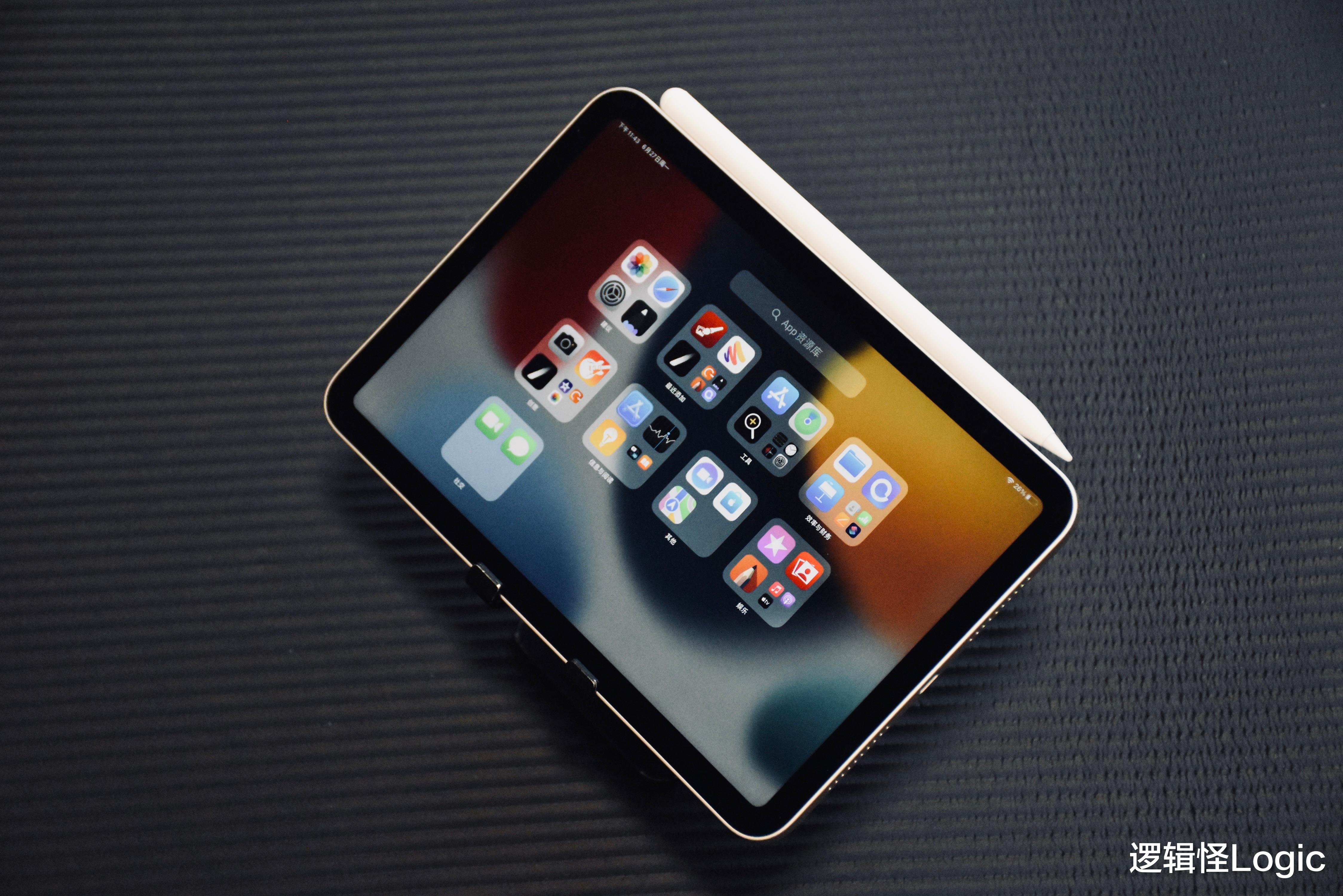 苹果|iPad的得力助手,10小时超长续航,南卡磁吸充电版电容笔体验