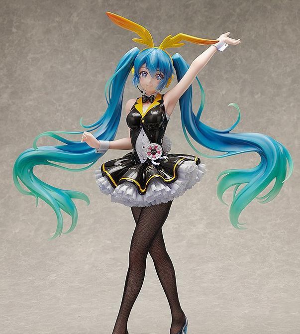 手办|终于等到再版的超大比例初音未来兔女郎手办让粉丝心动的葱娘