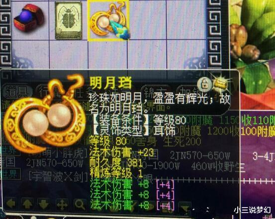 梦幻西游:树苗给了仨牌子,绑定的四法伤耳饰,800W买成品须弥