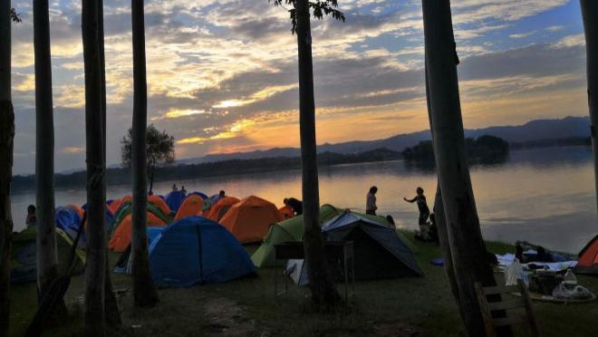 露营|成都三岔湖露营攻略，还能钓鱼