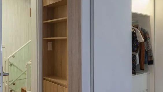 衣柜转角不止装半圆搁板一种，还可以这样设计，不要太实用！