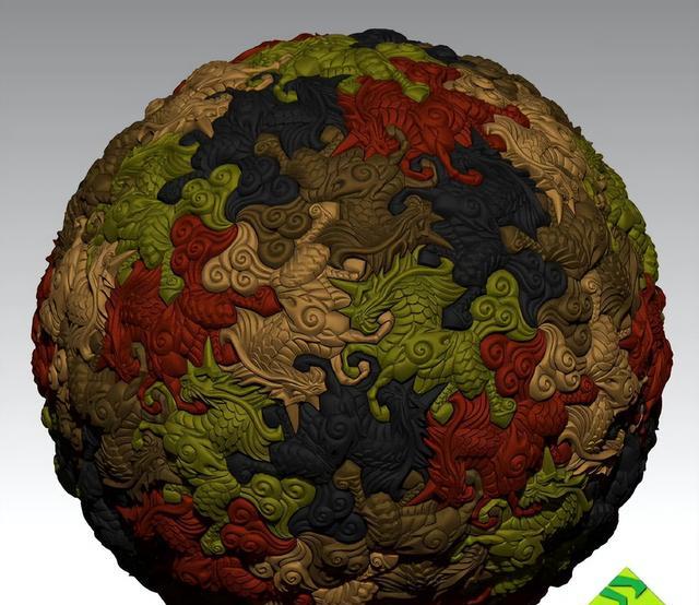 模型|埃舍尔风格，拼装麒麟果实模型