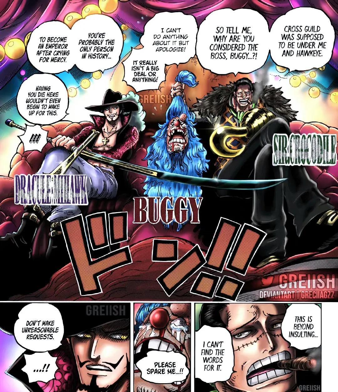 小丑巴基|海贼王1058话：实锤！娜美有最强霸王色，小丑巴基背黑锅，太惨了