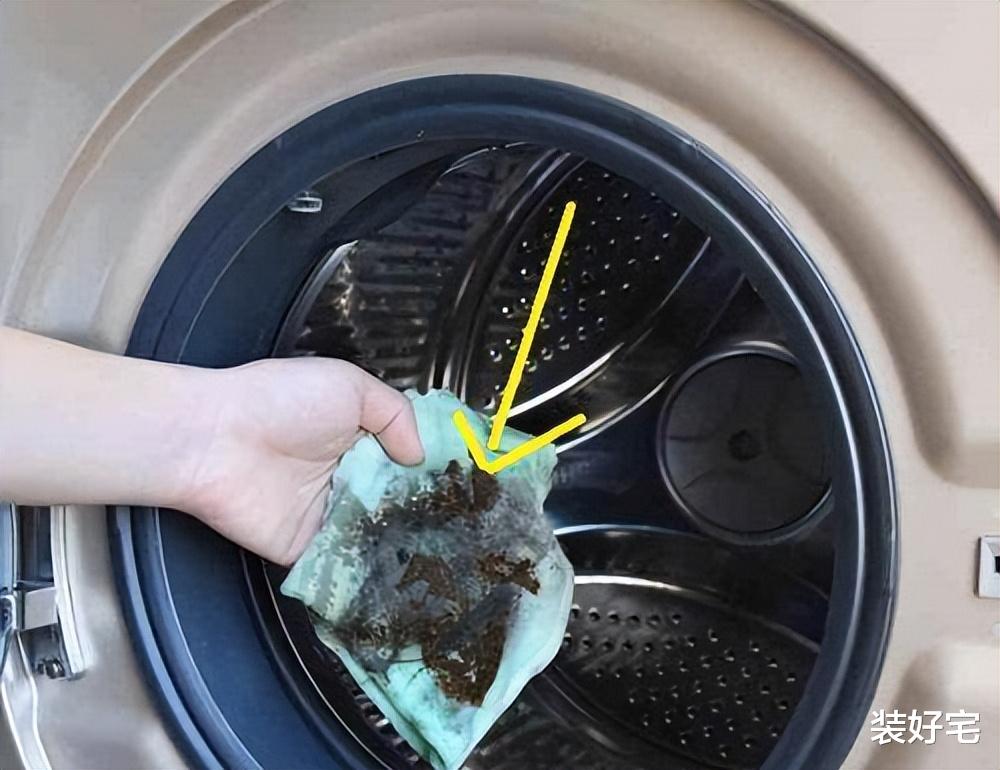 |还在花钱找人清理洗衣机?只需3步,脏东西自己跑出来,超简单!