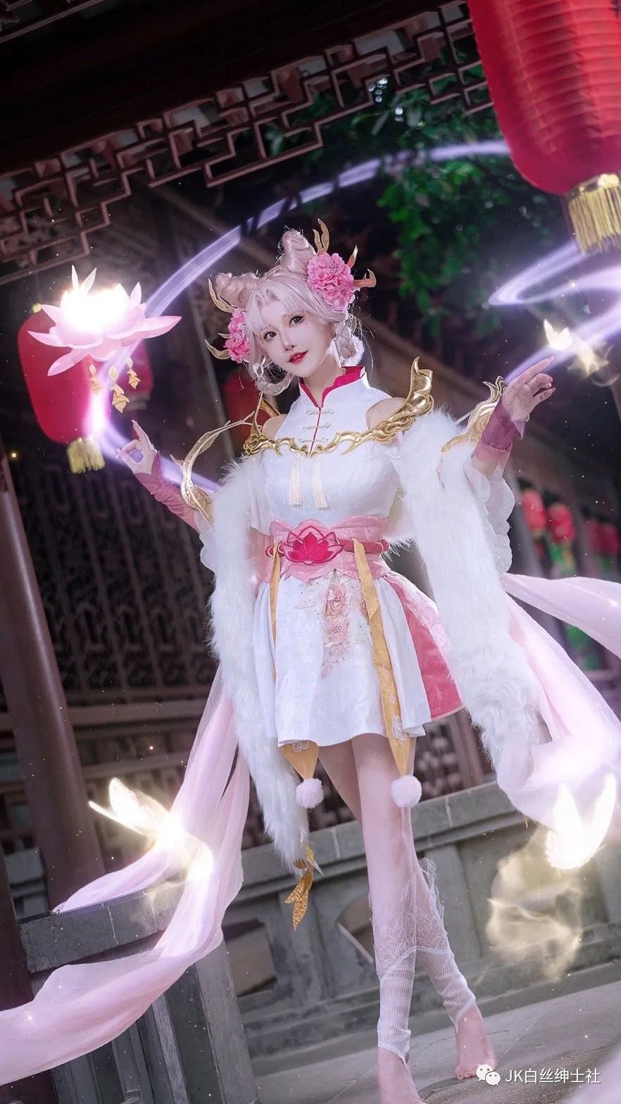 同人|cos：王者荣耀同人嫦娥拒霜思cos正片@露兒大魔王