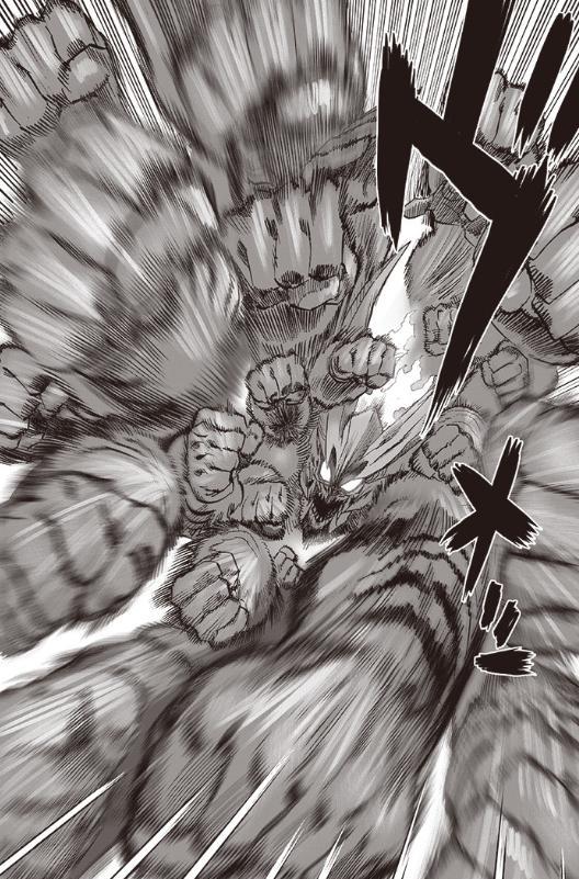 埼玉|一拳超人村田重新绘制209话战斗画面埼玉更加轻松地秒杀饿狼