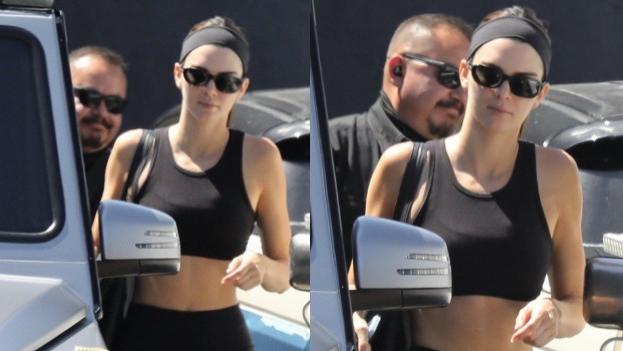 肯达尔·詹娜|詹娜失恋后疯狂健身，素颜上街，心情低落！与布克半个月未见面