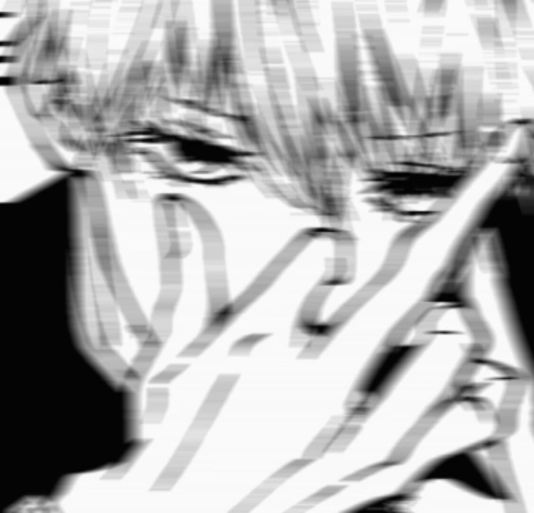 |动漫男头| 黑白帅气动漫男生头像