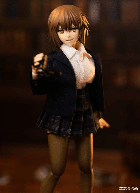 手办|海牛工业系列:持有顶级福利的美少女可动手办 酷似黑贞德的咏美