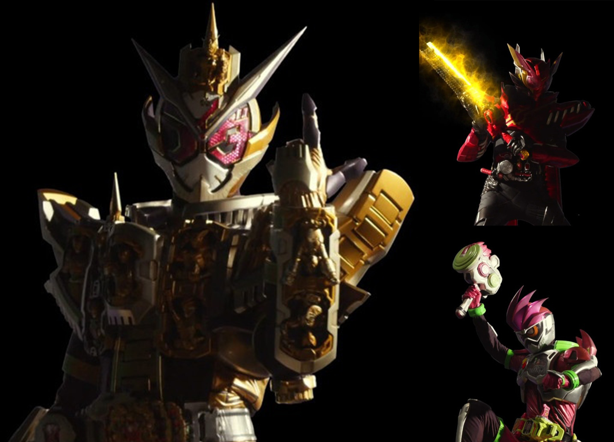 超越世代|《超越世代》片尾出场20位骑士，虽然帅气，但选中的形态不同！