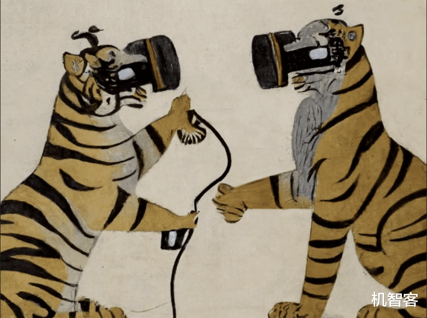 VR|看了AI画的虎戴VR，怎么感觉人工智能连创作创造工作都不放过呢