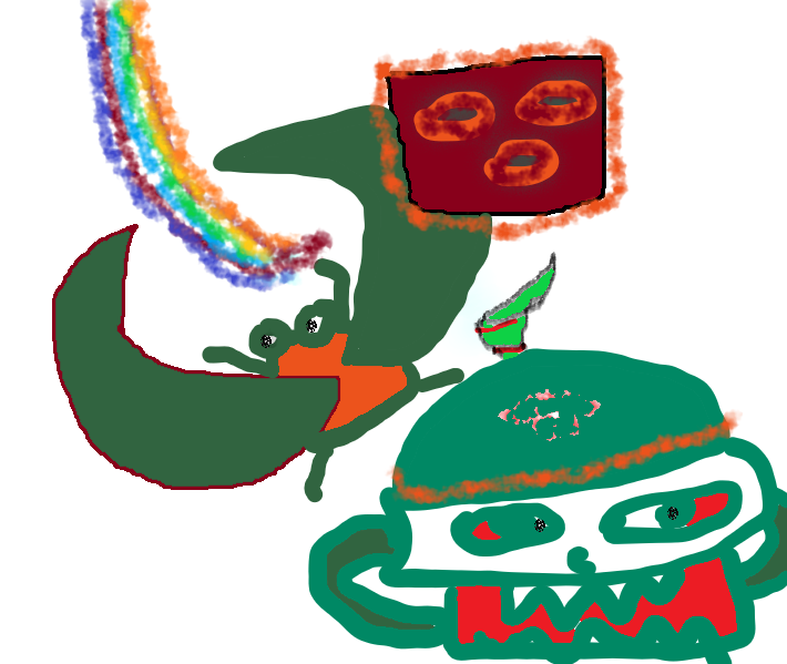 模型|阿追的绿小兵