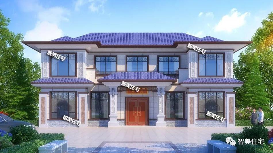 家人都不喜欢欧式别墅，我选了个三合院户型，他们都说好惊艳