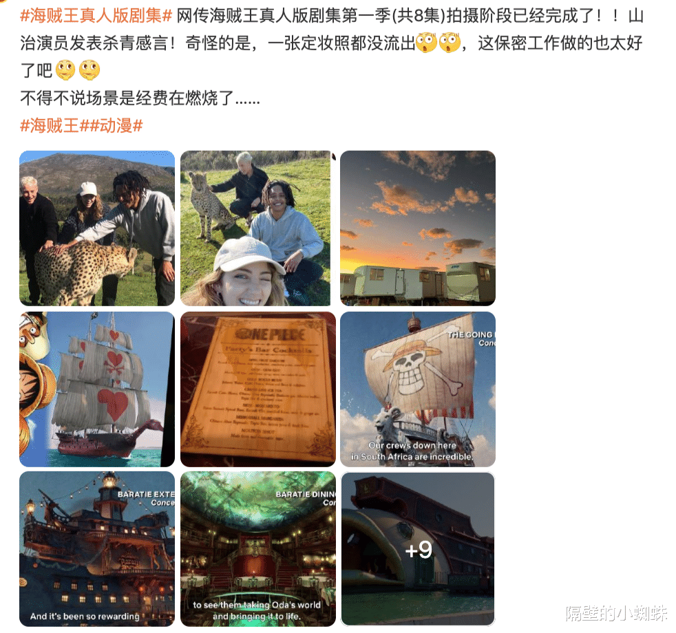 海贼王真人版|《海贼王真人版》拍摄结束！一共8集，特效制作中，海米很期待