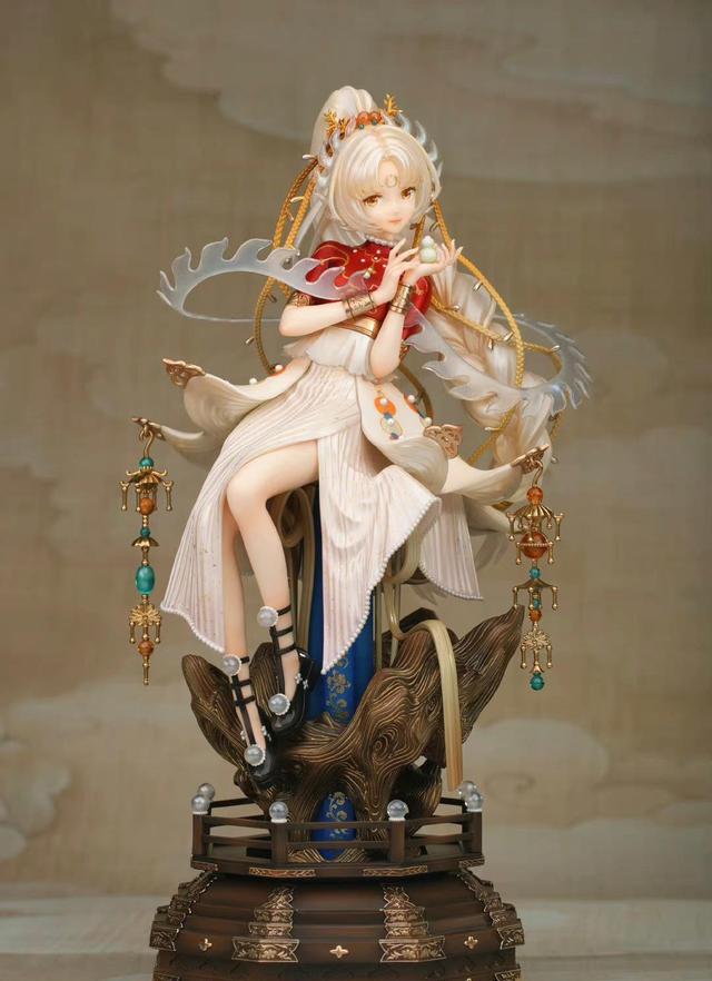 手办|国家宝藏系列手办真珠舍利宝幢公开神仙气质十足的国宝拟人妹子