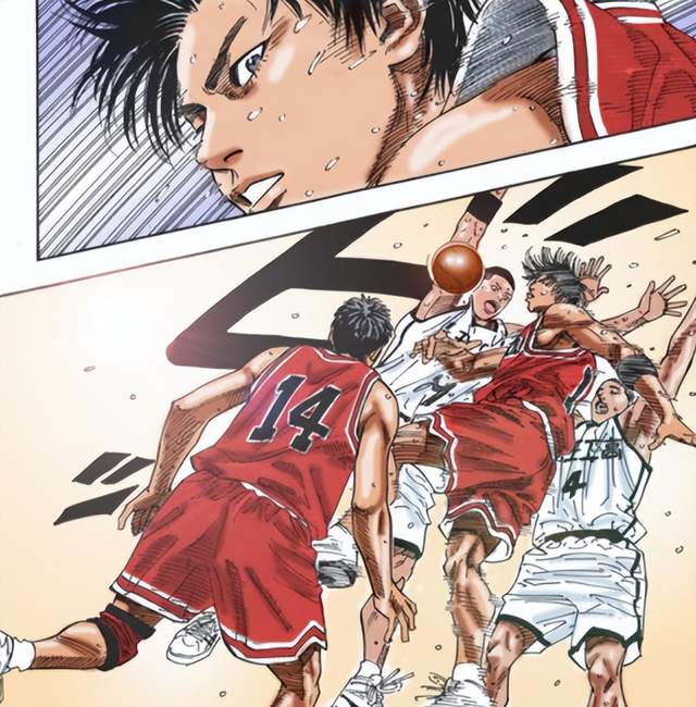 灌篮高手|灌篮高手面对三井的这两次发挥,松本最大的问题是对他放松警惕