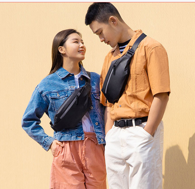 小米科技|小米新多功能胸包,易携带空间很大,价格仅售不到70元