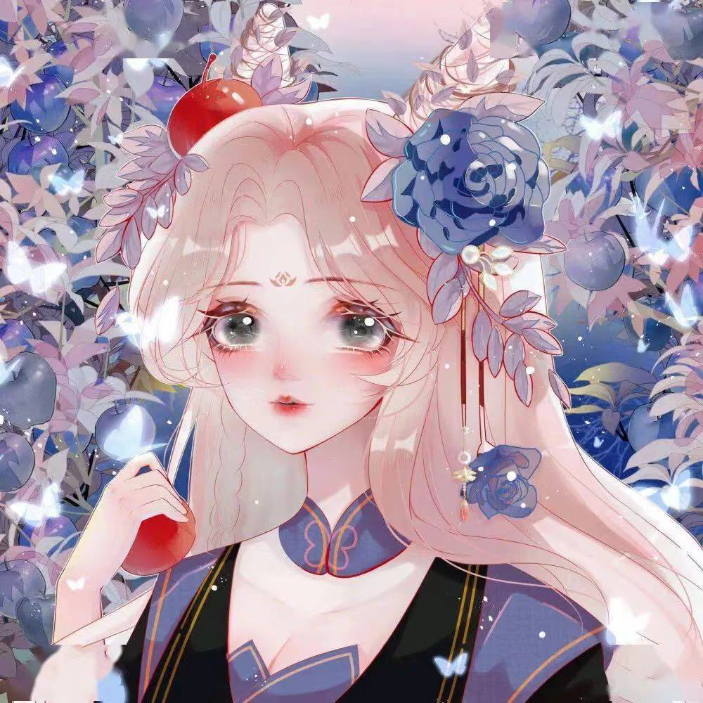 |仙气动漫女生头像|只有装作无所谓，才能显得不那么卑微