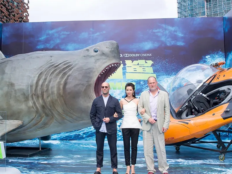 李冰冰出演《巨齿鲨》, 获得观众一致好评