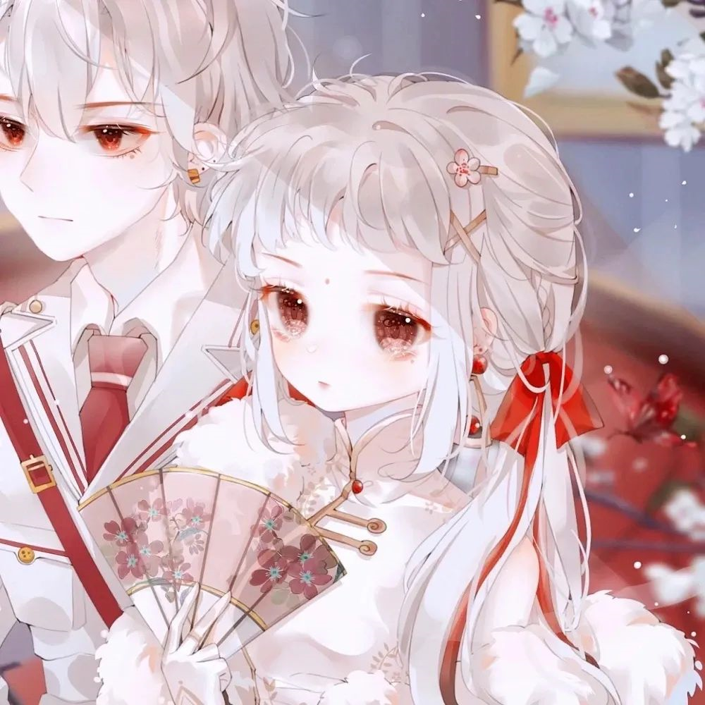 情侣|动漫情侣头像|  对你的爱恋，藏在心怀