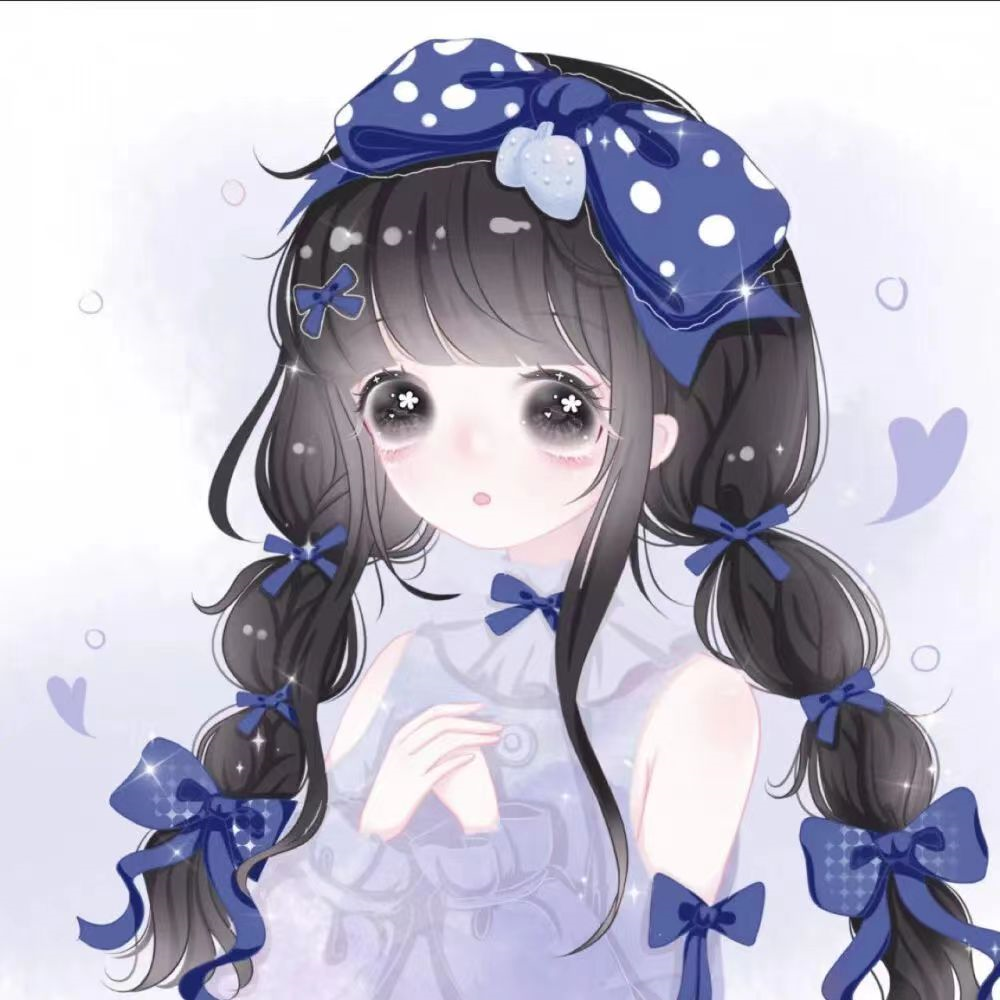 |仙气动漫女生头像|只有装作无所谓，才能显得不那么卑微