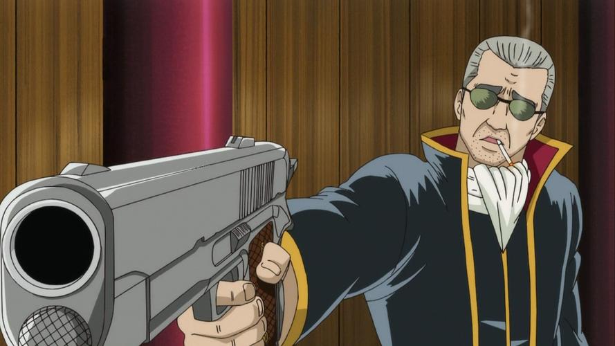 银魂|《银魂》中的松平片栗虎，有着破坏神称号的真选组顶头上司