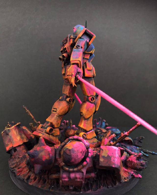 模型|手涂高达、假面骑士、奥特曼等模型佳作分享