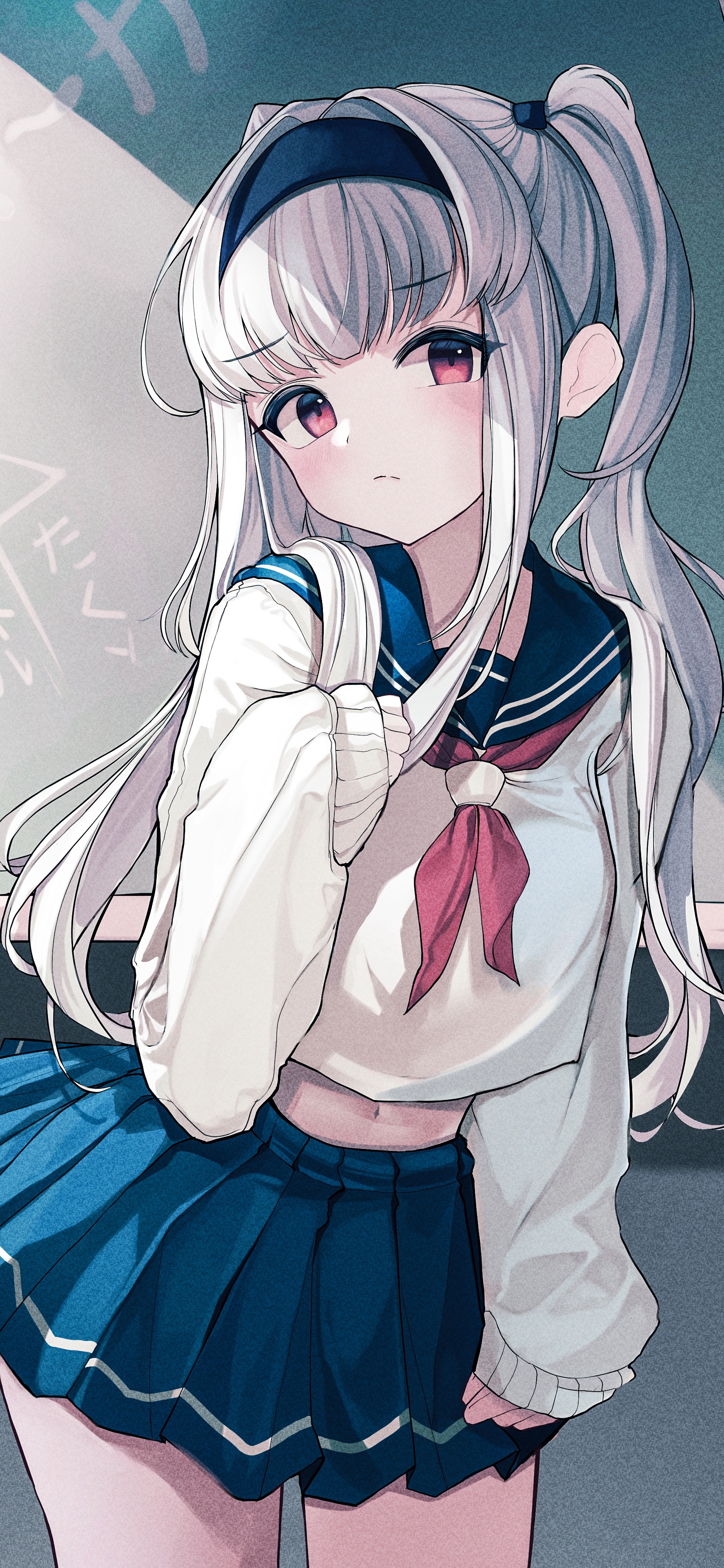 |动漫壁纸,今天天气真热,汗流浃背