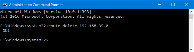 |如何将静态 TCP/IP 路由添加到 Windows 路由表