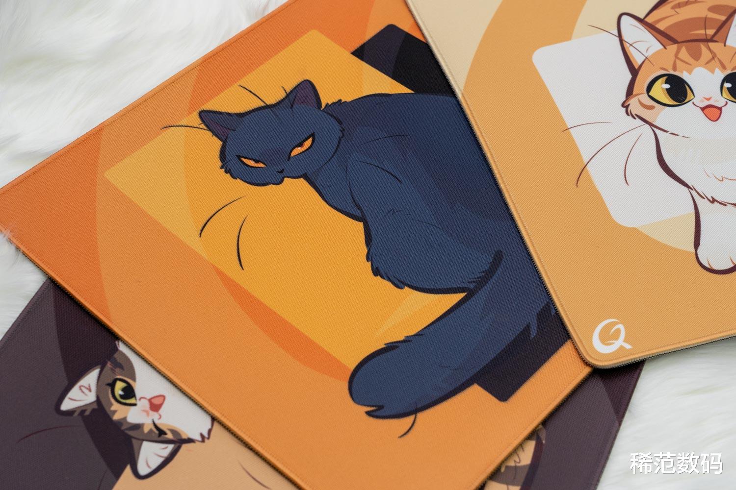 鼠标|QPAD 新品CDX-45 猫垫评测：好鼠标还真得有个好鼠垫，用了就回不去